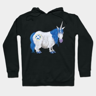 EUnicorn & Saltire Hoodie